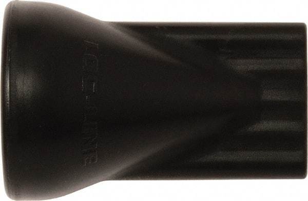 Loc-Line - 1/2" Hose Inside Diam x 1/8" Nozzle Diam, Coolant Hose Nozzle - Unthreaded, for Use with Loc-Line Modular Hose System, 20 Pieces - Apex Tool & Supply