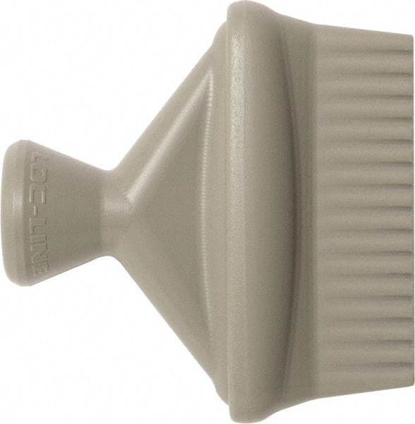 Loc-Line - 1/4" Hose Inside Diam, Coolant Hose Nozzle - Unthreaded, for Use with Loc-Line Modular Hose System, 20 Pieces - Apex Tool & Supply