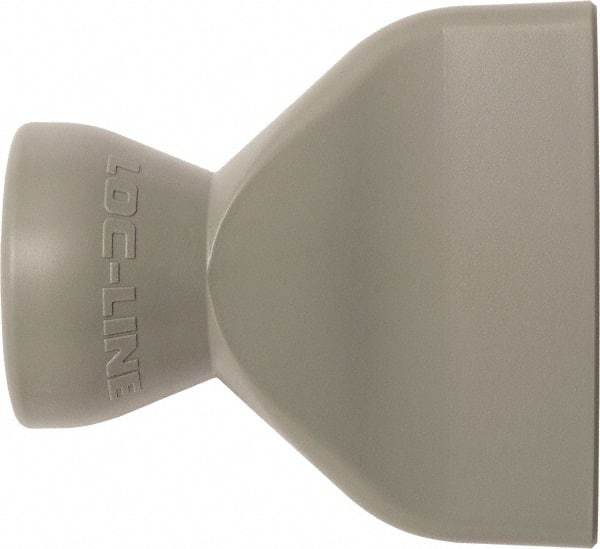 Loc-Line - 1/2" Hose Inside Diam x 1/8" Nozzle Diam, Coolant Hose Nozzle - Unthreaded, for Use with Loc-Line Modular Hose System, 20 Pieces - Apex Tool & Supply