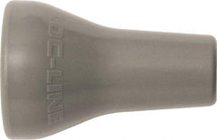 Loc-Line - 1/2" Hose Inside Diam x 3/8" Nozzle Diam, Coolant Hose Nozzle - Unthreaded, for Use with Loc-Line Modular Hose System, 50 Pieces - Apex Tool & Supply