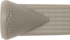 Loc-Line - 1/4" Hose Inside Diam, Coolant Hose Nozzle - Unthreaded, for Use with Loc-Line Modular Hose System, 20 Pieces - Apex Tool & Supply