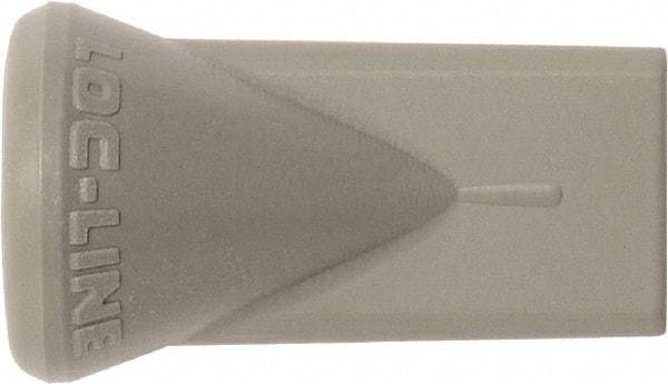 Loc-Line - 1/4" Hose Inside Diam, Coolant Hose Nozzle - Unthreaded, for Use with Loc-Line Modular Hose System, 20 Pieces - Apex Tool & Supply