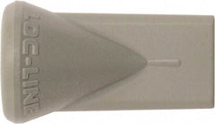 Loc-Line - 1/4" Hose Inside Diam, Coolant Hose Nozzle - Unthreaded, for Use with Loc-Line Modular Hose System, 20 Pieces - Apex Tool & Supply