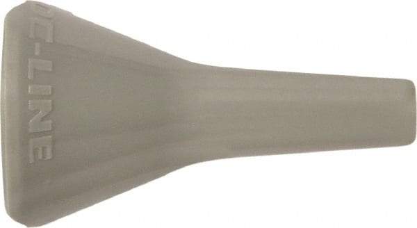 Loc-Line - 1/4" Hose Inside Diam x 1/16" Nozzle Diam, Coolant Hose Nozzle - Unthreaded, for Use with Loc-Line Modular Hose System, 50 Pieces - Apex Tool & Supply