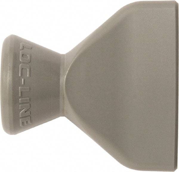 Loc-Line - 1/4" Hose Inside Diam, Coolant Hose Nozzle - Unthreaded, for Use with Loc-Line Modular Hose System, 20 Pieces - Apex Tool & Supply