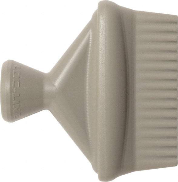 Loc-Line - 1/4" Hose Inside Diam, Coolant Hose Nozzle - Unthreaded, for Use with Loc-Line Modular Hose System, 20 Pieces - Apex Tool & Supply