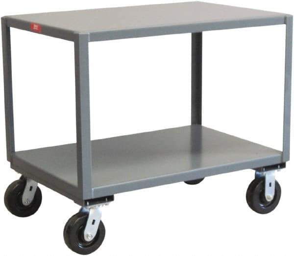 Jamco - Reinforced Mobile Table - Steel, Gray, 36" Long x 24" Deep x 31" High - Apex Tool & Supply