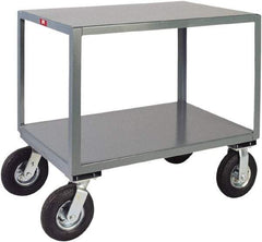 Jamco - Vibration Reduction Mobile Table - Steel, Gray, 48" Long x 24" Deep x 34" High - Apex Tool & Supply