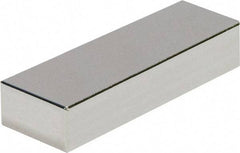 Mag-Mate - 1-1/2" Long x 1-1/2" Wide x 3/16" High, 35 Poles, Rectangular Neodymium Rare Earth Holding Magnet - 31.5 Lb Average & 62.1 Lb Max Pull Force, 180°F Max Operating Temp - Apex Tool & Supply