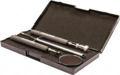 Mag-Mate - 3 Piece Mechanical Finger Retrieving Tool Kit - Contains Lighted Magnetic Pickup Tool, 4-Jaw Mechanical Finger Retriever, Round Magnifying Inspection Mirror - Apex Tool & Supply