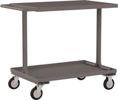 Jamco - 1,200 Lb Capacity, 48" Wide x 24" Long x 39" High Service Cart - 2 Shelf, Steel - Apex Tool & Supply