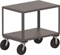 Jamco - Flush Mobile Table - Steel, Gray, 48" Long x 24" Deep x 33" High - Apex Tool & Supply