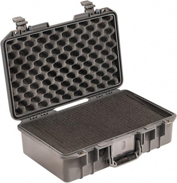 Pelican Products, Inc. - 12-51/64" Wide x 6-57/64" High, Aircase w/Foam - Silver - Apex Tool & Supply