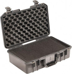 Pelican Products, Inc. - 12-51/64" Wide x 6-57/64" High, Aircase w/Foam - Silver - Apex Tool & Supply