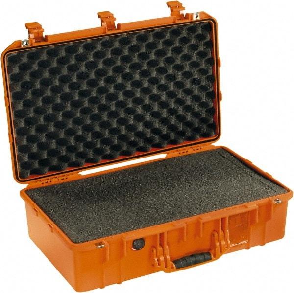 Pelican Products, Inc. - 15-15/32" Wide x 8-15/64" High, Aircase w/Foam - Orange - Apex Tool & Supply