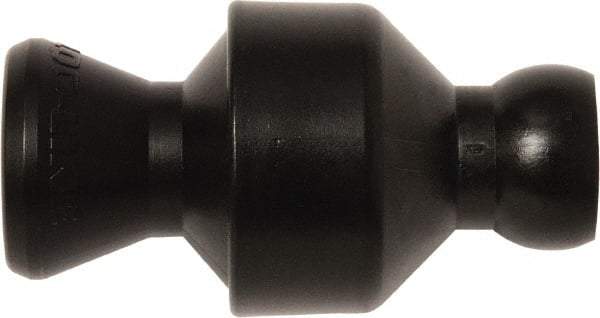 Loc-Line - 10 Piece, 1/4" ID Coolant Hose In-Line Check Valve - Female to Ball Connection, Acetal Copolymer Body, Unthreaded, Use with Loc-Line Modular Hose Systems - Apex Tool & Supply