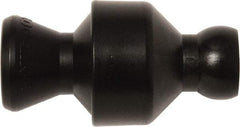 Loc-Line - 10 Piece, 1/4" ID Coolant Hose In-Line Check Valve - Female to Ball Connection, Acetal Copolymer Body, Unthreaded, Use with Loc-Line Modular Hose Systems - Apex Tool & Supply