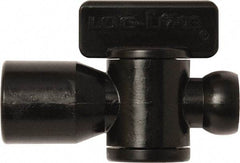 Loc-Line - 10 Piece, 1/4" ID Coolant Hose Female NPT Valve - Female to Female Connection, Acetal Copolymer Body, NPT, Use with Loc-Line Modular Hose Systems - Apex Tool & Supply