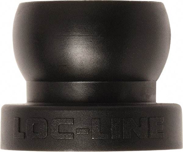 Loc-Line - 1/2" Hose Inside Diam, Coolant Hose Fixed Mount - for Use with Loc-Line Modular Hose System, 20 Pieces - Apex Tool & Supply