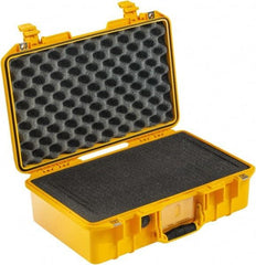 Pelican Products, Inc. - 12-51/64" Wide x 6-57/64" High, Aircase w/Foam - Yellow - Apex Tool & Supply