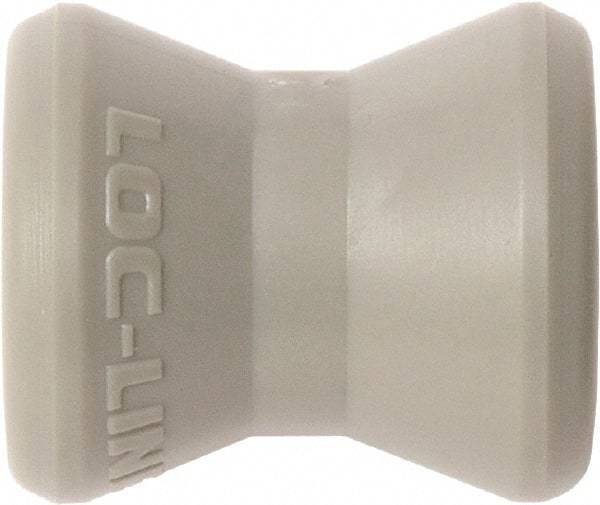 Loc-Line - 20 Piece, 1/4" Hose ID, Female to Female Coolant Hose Double Socket - 1/4" Unthreaded, For Loc-Line Modular Hose Systems - Apex Tool & Supply