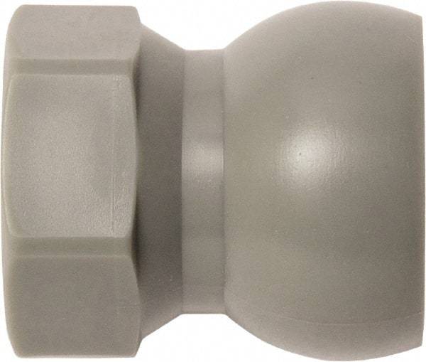 Loc-Line - 20 Piece, 1/2" Hose ID, Female to Male Coolant Hose SAE Flare Nut Adapter - 3/8" Pipe Thread, For Loc-Line Modular Hose Systems - Apex Tool & Supply