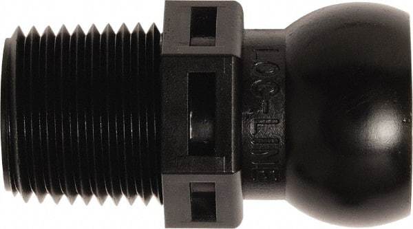 Loc-Line - 50 Piece, 3/8" Hose ID, Male to Female Coolant Hose Connector - 3/8" NPT, For Loc-Line Modular Hose Systems - Apex Tool & Supply