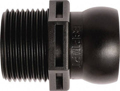 Loc-Line - 50 Piece, 3/4" Hose ID, Male to Female Coolant Hose Connector - 3/4" BSPT, For Loc-Line Modular Hose Systems - Apex Tool & Supply