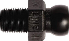 Loc-Line - 50 Piece, 1/8" Hose ID, Male to Female Coolant Hose Connector - 1/8" BSPT, For Loc-Line Modular Hose Systems - Apex Tool & Supply