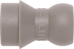 Loc-Line - 20 Piece, 1/4" Hose ID, Male to Male Coolant Hose Lathe Adapter - Unthreaded, For Loc-Line Modular Hose Systems - Apex Tool & Supply