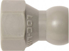 Loc-Line - 20 Piece, 1/4" Hose ID, Female to Male Coolant Hose SAE Flare Nut Adapter - 1/4" Pipe Thread, For Loc-Line Modular Hose Systems - Apex Tool & Supply