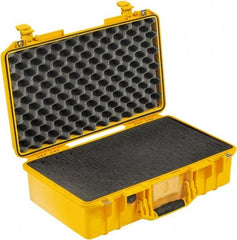 Pelican Products, Inc. - 13-31/32" Wide x 7-31/64" High, Aircase w/Foam - Yellow - Apex Tool & Supply