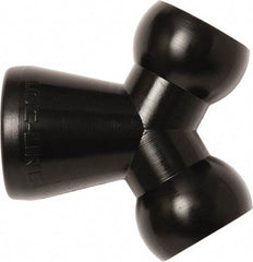 Loc-Line - 1/2" Hose Inside Diam, Coolant Hose Y-Fitting - For Use with Loc-Line Modular Hose System, 20 Pieces - Apex Tool & Supply