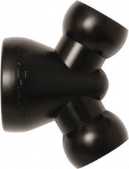 Loc-Line - 1/2" Hose Inside Diam, Coolant Hose Y-Reducer - For Use with Loc-Line Modular Hose System, 20 Pieces - Apex Tool & Supply