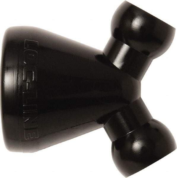 Loc-Line - 1/4" Hose Inside Diam, Coolant Hose Y-Reducer - For Use with Loc-Line Modular Hose System, 20 Pieces - Apex Tool & Supply