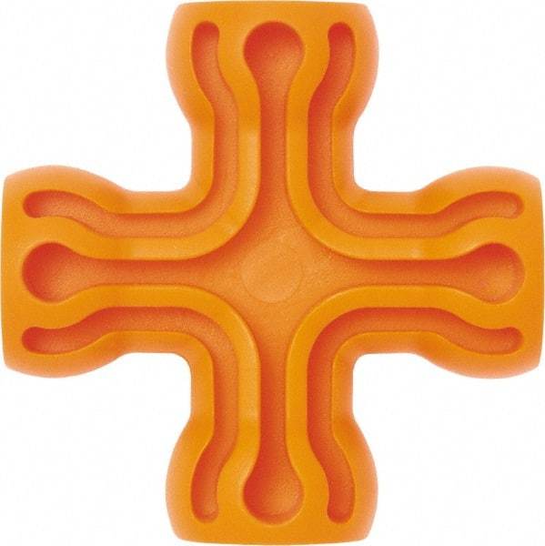 Loc-Line - 1/2" Hose Inside Diam, Coolant Hose 4-Way Cross - For Use with Loc-Line Modular Hose System, 20 Pieces - Apex Tool & Supply