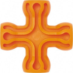 Loc-Line - 1/2" Hose Inside Diam, Coolant Hose 4-Way Cross - For Use with Loc-Line Modular Hose System, 20 Pieces - Apex Tool & Supply