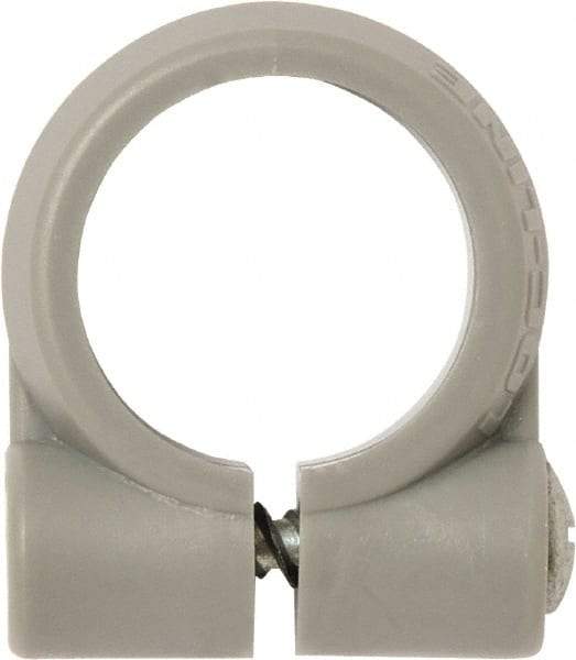 Loc-Line - Unthreaded, 1/4" Hose Inside Diam, Coolant Hose Element Clamp - For Use with 1/4" Loc-Line Modular Hose System, 20 Pieces - Apex Tool & Supply
