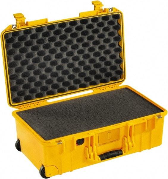 Pelican Products, Inc. - 13-31/32" Wide x 8-63/64" High, Aircase w/Foam - Yellow - Apex Tool & Supply