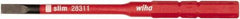 Wiha - 3mm Blade, 15/64" Drive Slotted Screwdriver Bit - 2-61/64" OAL - Apex Tool & Supply