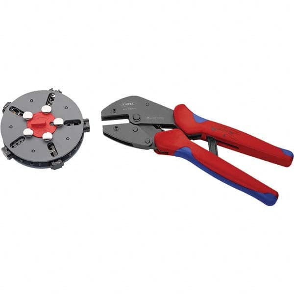 Knipex - Crimpers Type: Crimping Pliers Capacity: 0.50 - 6.00 mm - Apex Tool & Supply