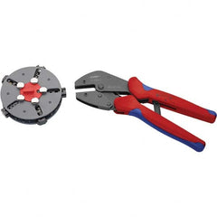 Knipex - Crimpers Type: Crimping Pliers Capacity: 0.50 - 6.00 mm - Apex Tool & Supply