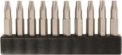 Wiha - 1/4" Drive T1 Torx Screwdriver Bit - 28mm OAL - Apex Tool & Supply