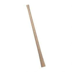 Made in USA - 36" Long Replacement Handle for Railroad/Clay Pick - 3" Eye Length x 2" Eye Width, Hickory, 5 & Up Lb Capacity, Material Grade Type A - Apex Tool & Supply