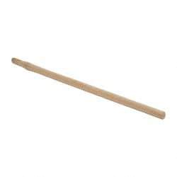 Made in USA - 36" Long Replacement Handle for Sledge Hammers - 1-1/4" Eye Length x 1" Eye Width, Hickory, 6 to 16 Lb Capacity, Material Grade Type A - Apex Tool & Supply