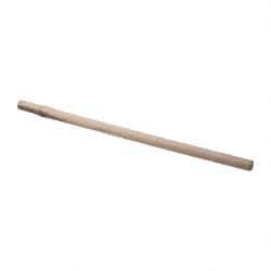 Made in USA - 36" Long Replacement Handle for Sledge Hammers - 1-1/2" Eye Length x 1-1/4" Eye Width, Hickory, 18 to 24 Lb Capacity, Material Grade Type A - Apex Tool & Supply