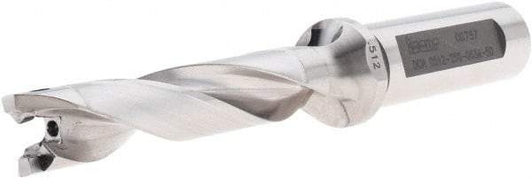 Iscar - 0.512" to 0.528" Diam, 5xD, 2.56" Max Depth, 5/8" Shank Diam, 5.14" OAL, Replaceable-Tip Drill - FCP, ICK, ICK-2M, ICM, ICP, iCP-2M Insert, 92819580 Toolholder, Series SumoCham - Apex Tool & Supply