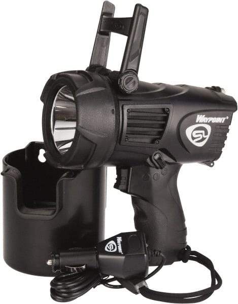 Streamlight - White LED Bulb, 550 Lumens, Spotlight/Lantern Flashlight - Black Plastic Body, 4 C Alkaline Batteries Not Included - Apex Tool & Supply