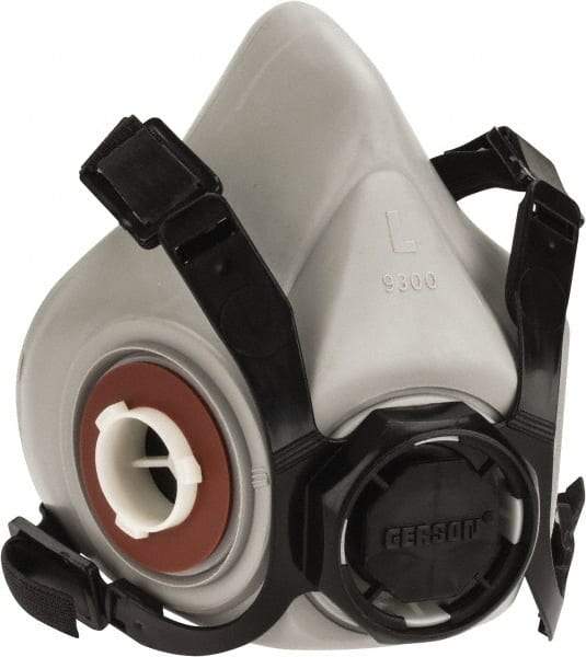 Gerson - Series Signature Select, Size L Half Mask Respirator - 4-Point Suspension, Bayonet Connection - Apex Tool & Supply