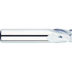 1/2 Dia. x 2-1/2 Overall Length 4-Flute Square End Solid Carbide SE End Mill-Round Shank-Center Cut-Uncoated - Apex Tool & Supply